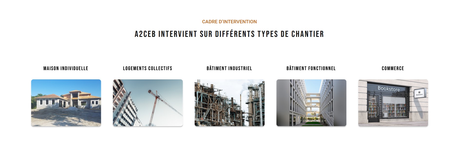 Site Web A2CEB, aperçu 5